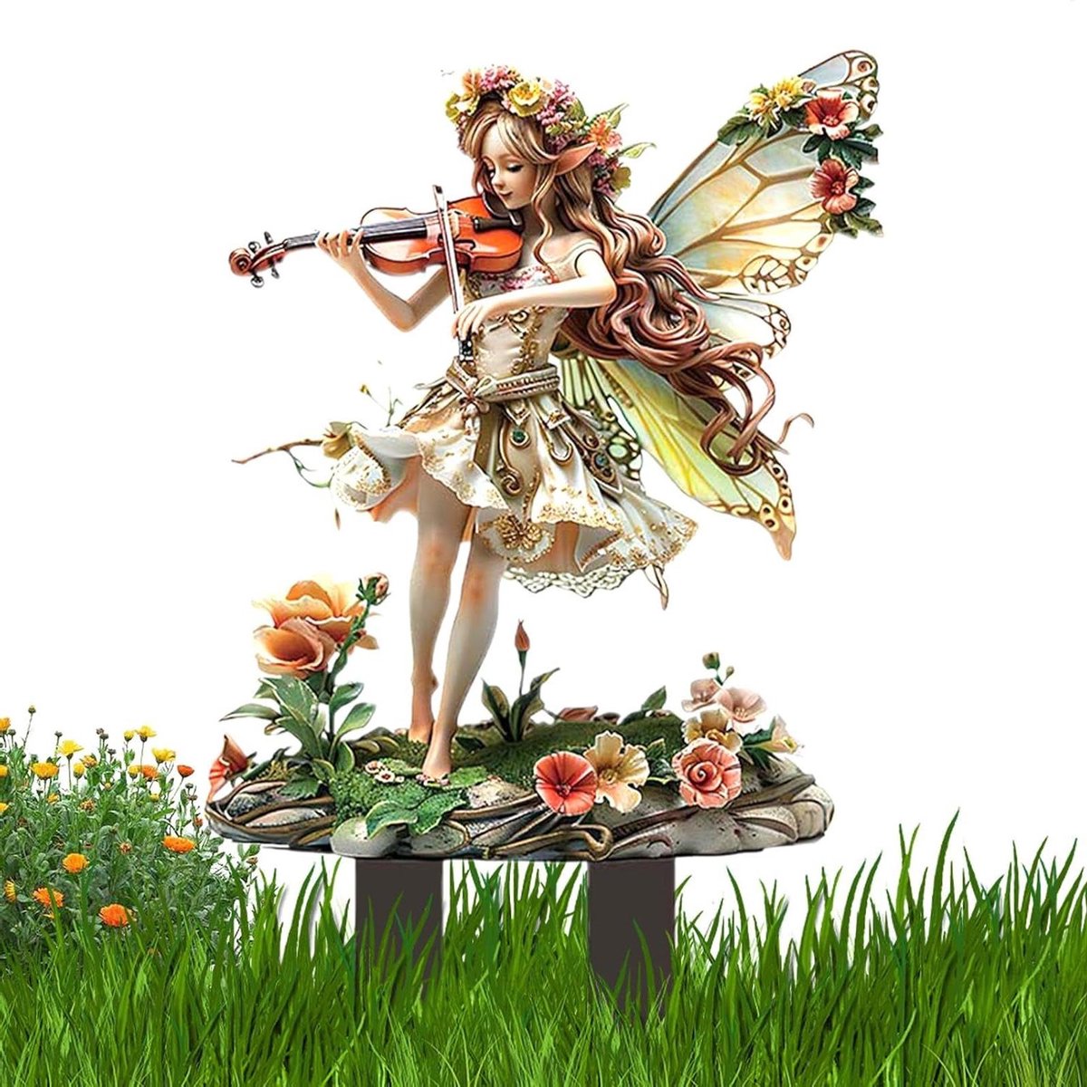 Generico Tuinfeestdecoraties, miniatuur outdoor ornamenten, tuinlandschapsfiguren, sprookjesachtige tuinstandbeelden, miniaturen, kleine tuinsculptures, feeënornamenten voor tuinen