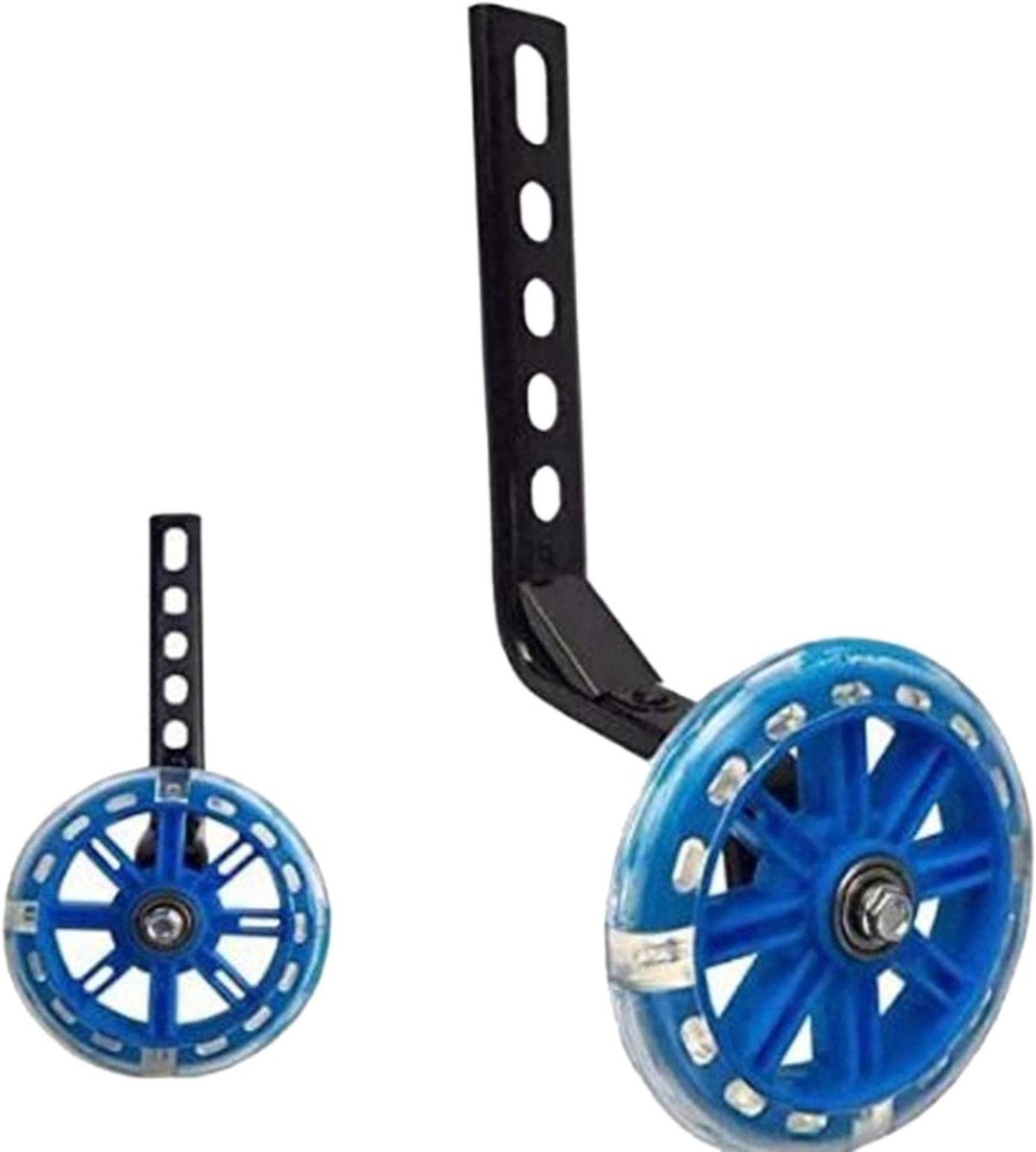 Trainingswielen Kinderfiets - Hulpwielen Stabilisatoren - Kinderen Leren Fietsen - Antislip en Geruisloos - Voor 20 inch - Blauw