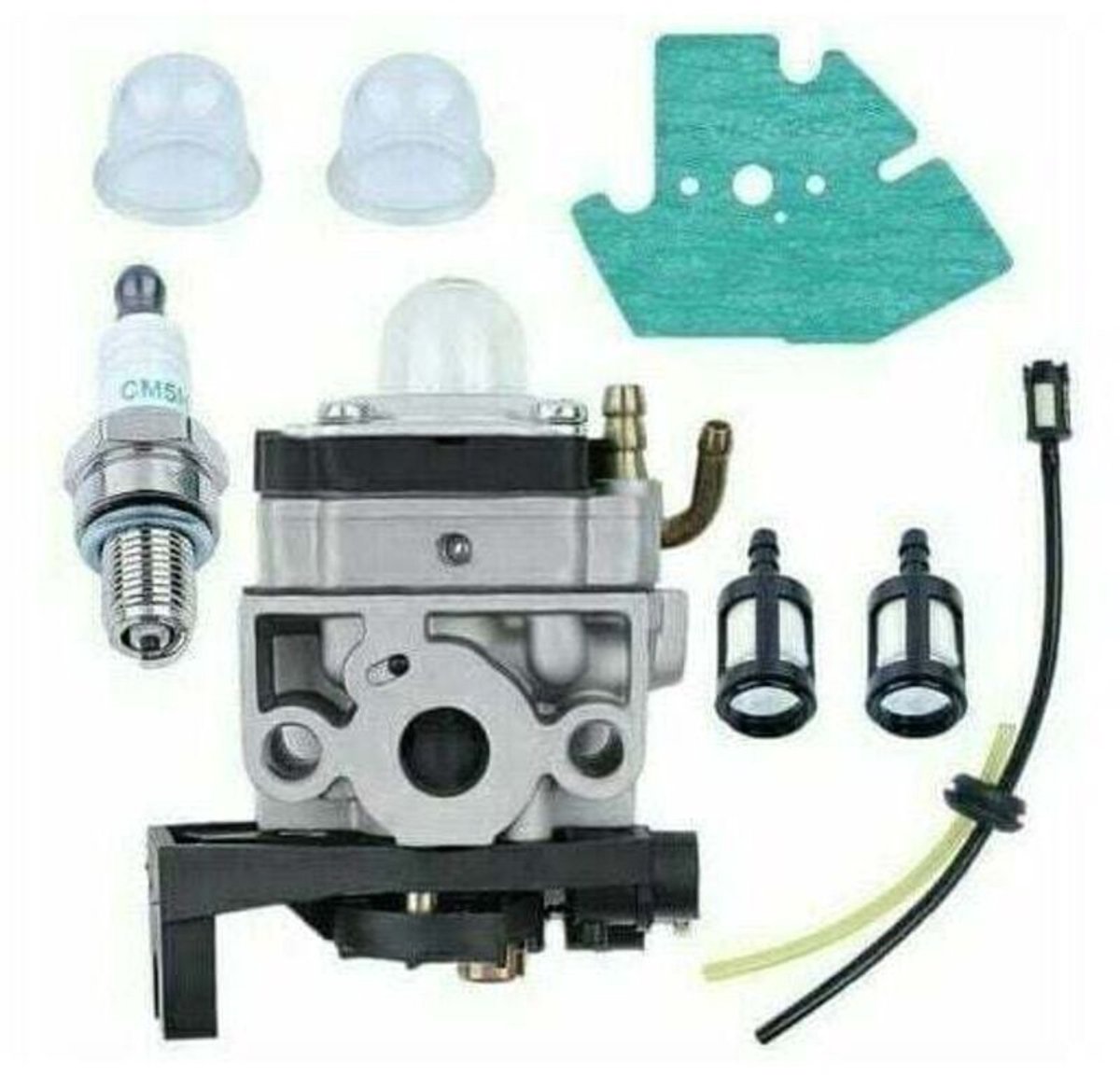 Carburateur- en maaiset geschikt voor Honda GX25, GX35, GX25/35 en HHT35 grasmaaiers.