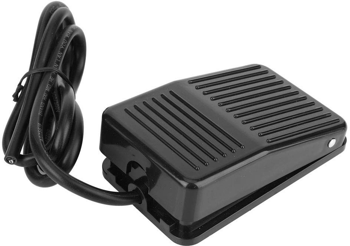 Waterdichte Voetpedaal Schakelaar met Anti-slip Ontwerp - 250Vac 10A