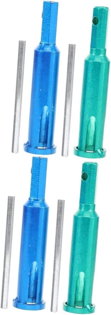 Draadstripper Set - Draadbuiger Gereedschap - Snel Draad Verbinden - Voor Boormachine - 6 Stuks - Zilver