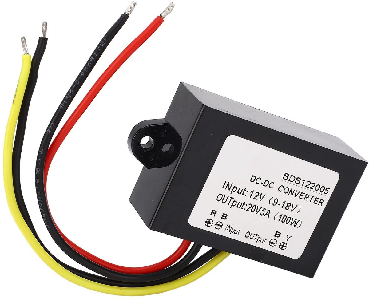 aladdien - DC Boost Module - Spanningsomvormer - Hoge conversie-efficiëntie - 12V-20V - Circuitbeveiliging - Ideaal voor elektronica-projecten