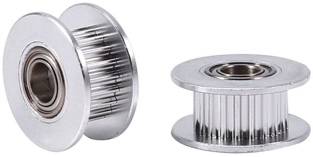 ONF3 - Aluminium Spanrol - 5 Mm Binnendiameter - Lagereffect - 6 Mm Spanrol - Perfect voor 3D-printer - Hoogwaardige afwerking