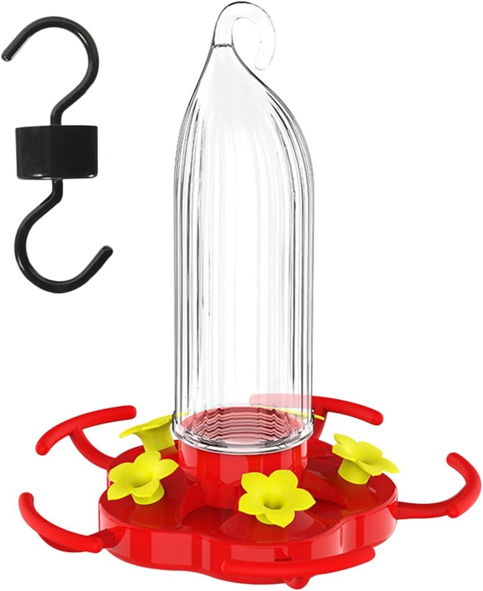 Kolibrievoeder - Kolibrie Flesvoeder - Vogels Voeren - Insectenvrij Ontwerp - 470ml - Rood