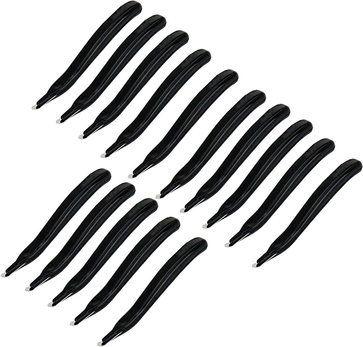 Nietverwijderaar - Ontnieter Tool - Papier Ontnieten - Ergonomisch Ontwerp - 15 Stuks - Zwart