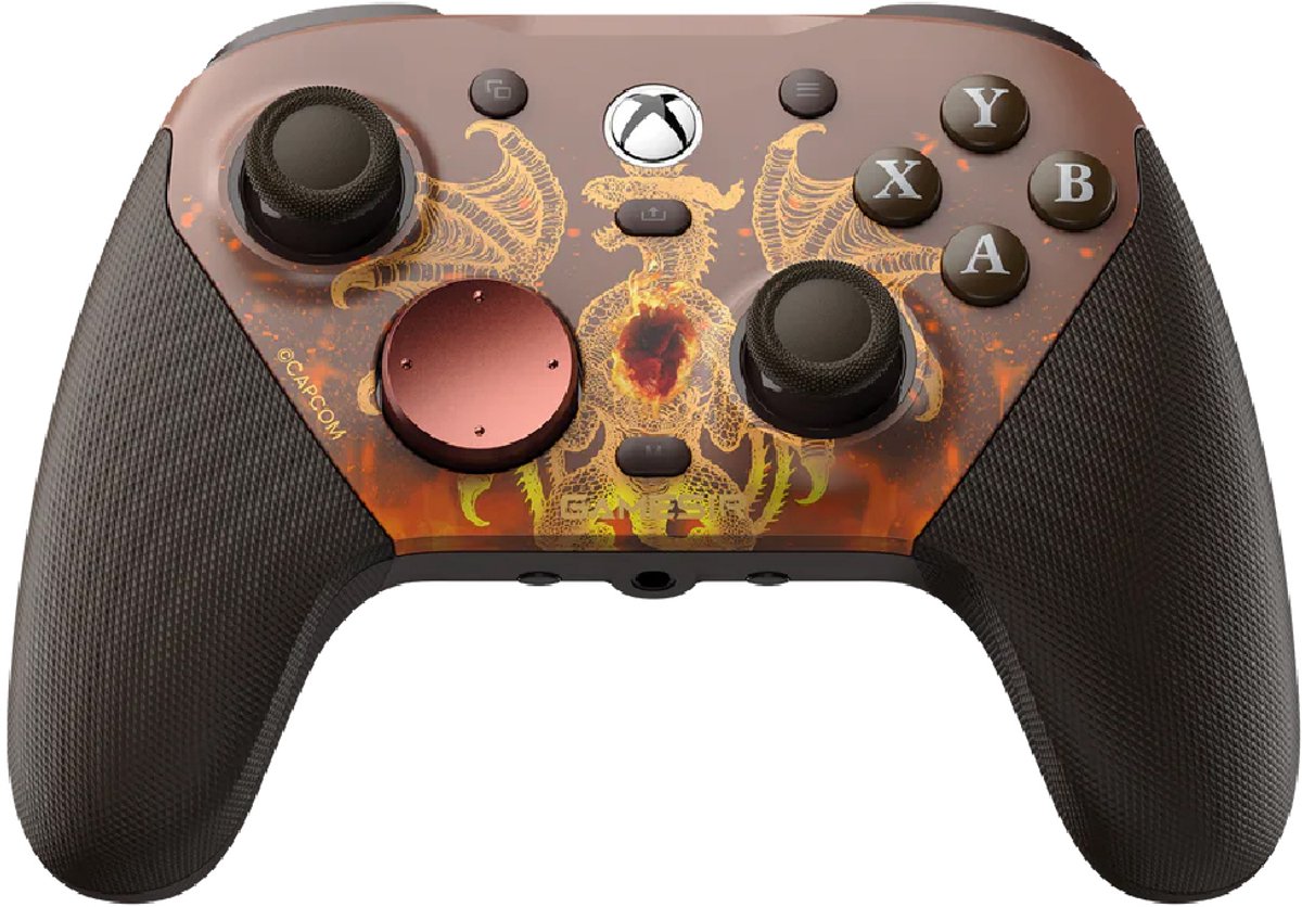 Gamesir, G7 Pro Manette de Jeu Tri-mode Xbox PC Bluetooth et Filaire avec sticks TMR, Camel