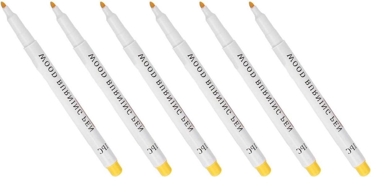 Houtbrand Pen - Pyrografie Marker - Hout Ambachten Maken - Set van 6 Stuks - 15 cm lengte - Niet gespecificeerd