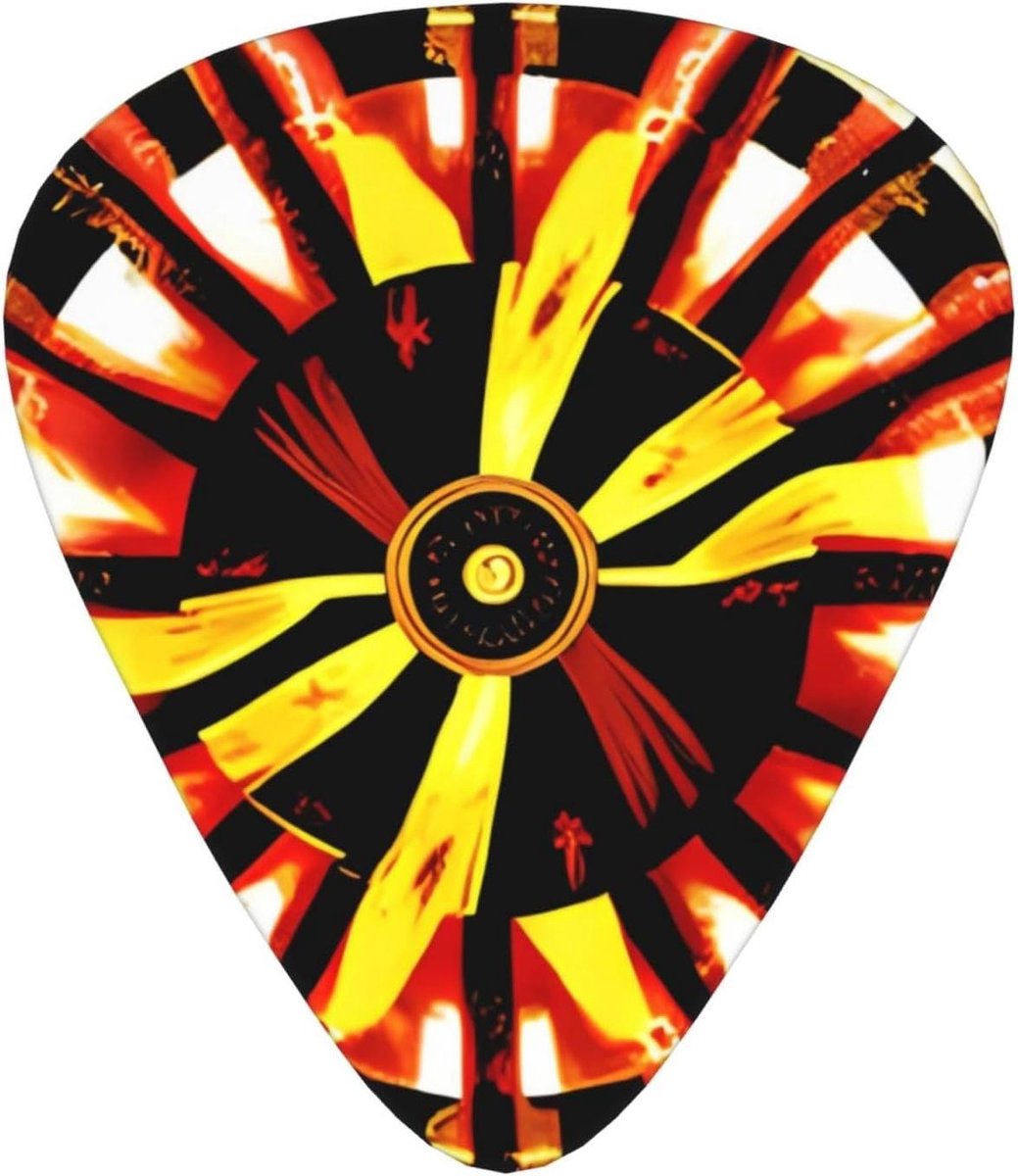 Gitaar Plectrums - Plectrums Set - Muziek Maken - 3 Verschillende Dikte - 12 Stuks - Wit