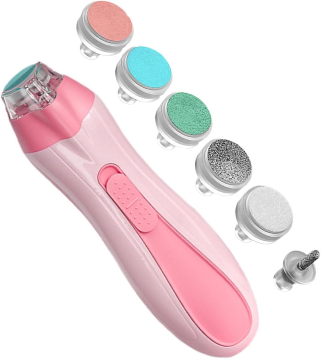 Baby Nageltrimmer Elektrisch - Baby Nagelknipper Vijl - Baby Verzorging - Anti-Knijp Technologie - 13.7 cm - Roze