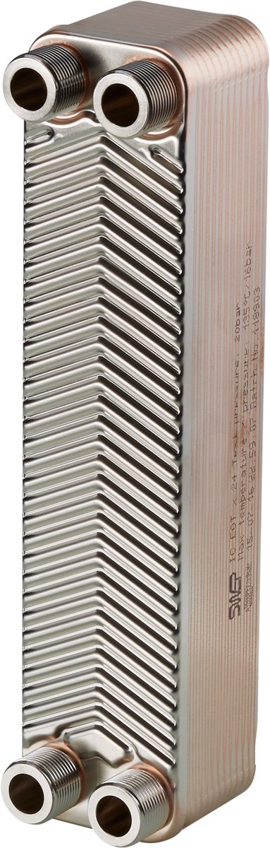 OVENTROP Warmtewisselaar voor Regudis W-HTF Vermogensbereik 2, koper gesoldeerd, 1341284