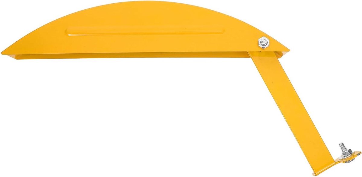 Tafelzaag Beschermkap - Zaagblad Beschermer - Houtbewerking Veiligheid - Snelle Montage - 36.8 cm Lengte - Geel