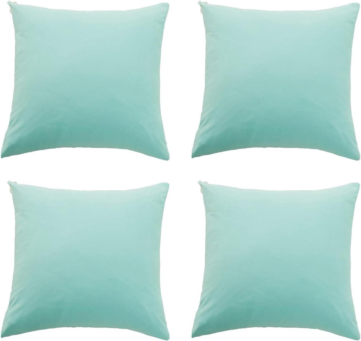 Kussensloop Set - Decoratieve Hoezen - Woonkamer Decoratie - Zachte Flanel Stof - 45x45 cm