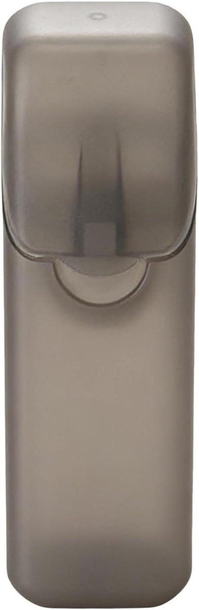 Tandenstoker Dispenser - Reiscontainers Flosstokjes - Hygiënisch Opbergen - Compact Reisontwerp - 9 x 10.5 x 2 cm - Zwart