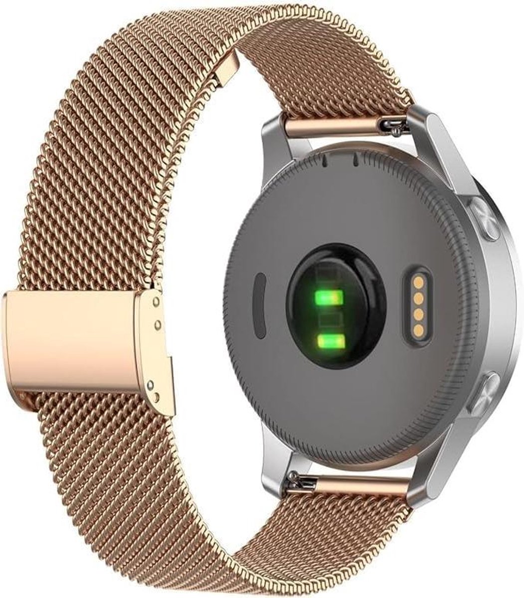 Generisch Bracelet Compatible with Polar Pacer/Pacer Pro Bracelet Stainless Steel Mesh 20 mm Metal Replacement Bracelet for Polar Pacer/Pacer Pro