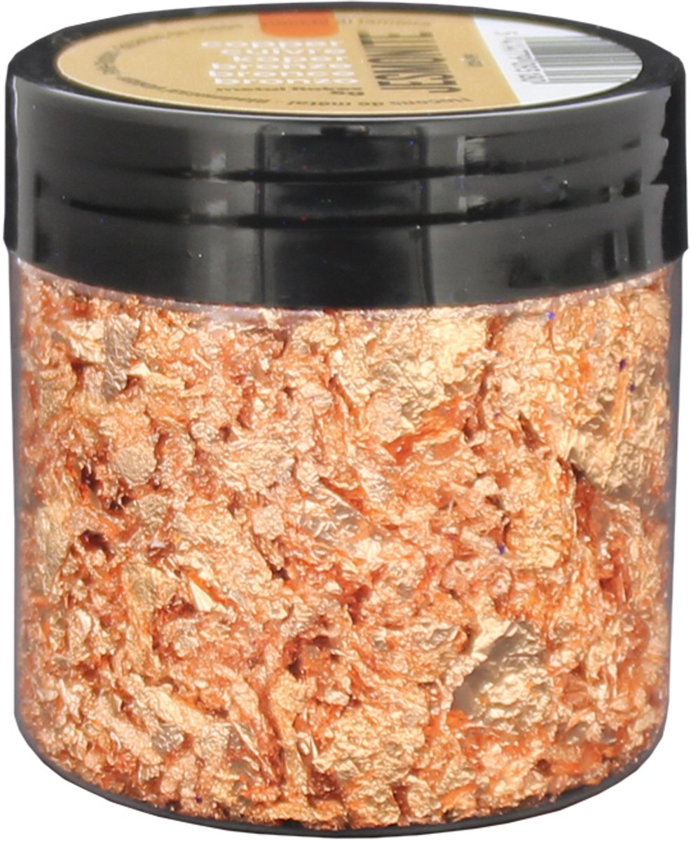 Metalen vlokken 5gr Koper