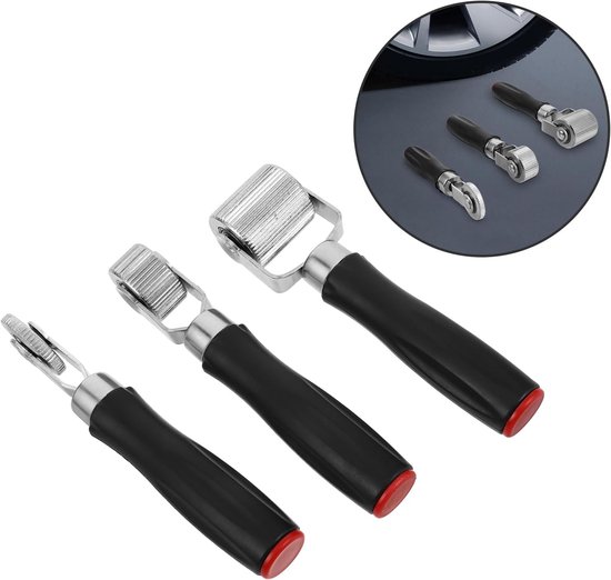 Autovelg Reparatieset - Bandenreparatie Gereedschap - Lekkage Verhelpen - Luchtbelvrije Reparatie - 6 Delig - Multicolor — afbeelding 5