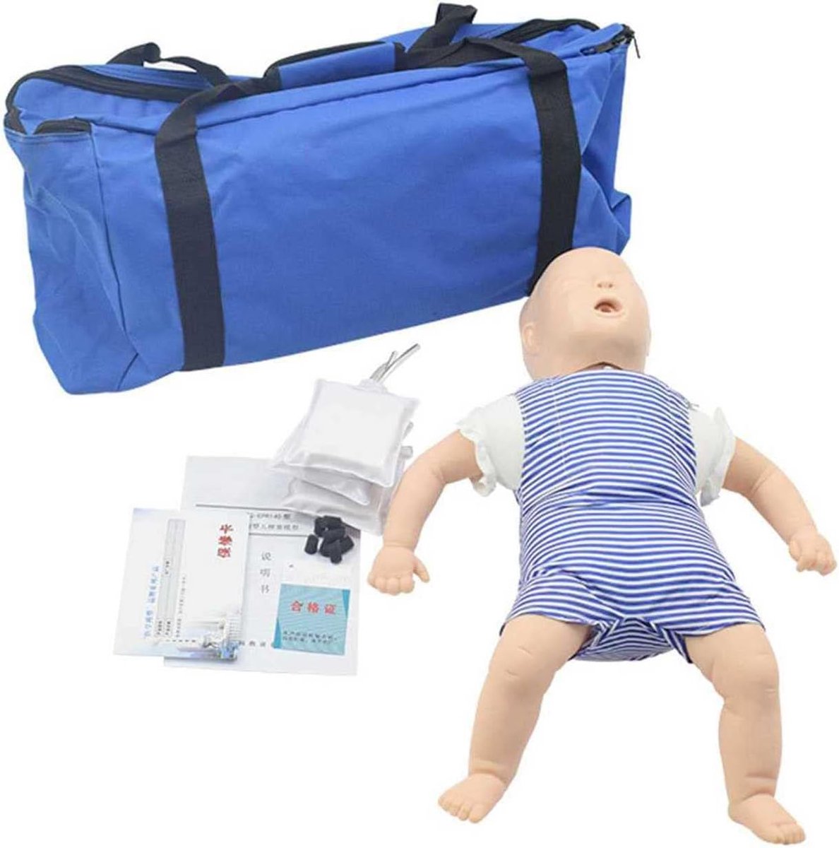 Baby Reanimatiepop - Trainingsmodel Noodhulp - Levensreddend Oefenen - Realistische Anatomie - 60 cm - Multi — cadeau in Cadeau-ideeën - foto 4