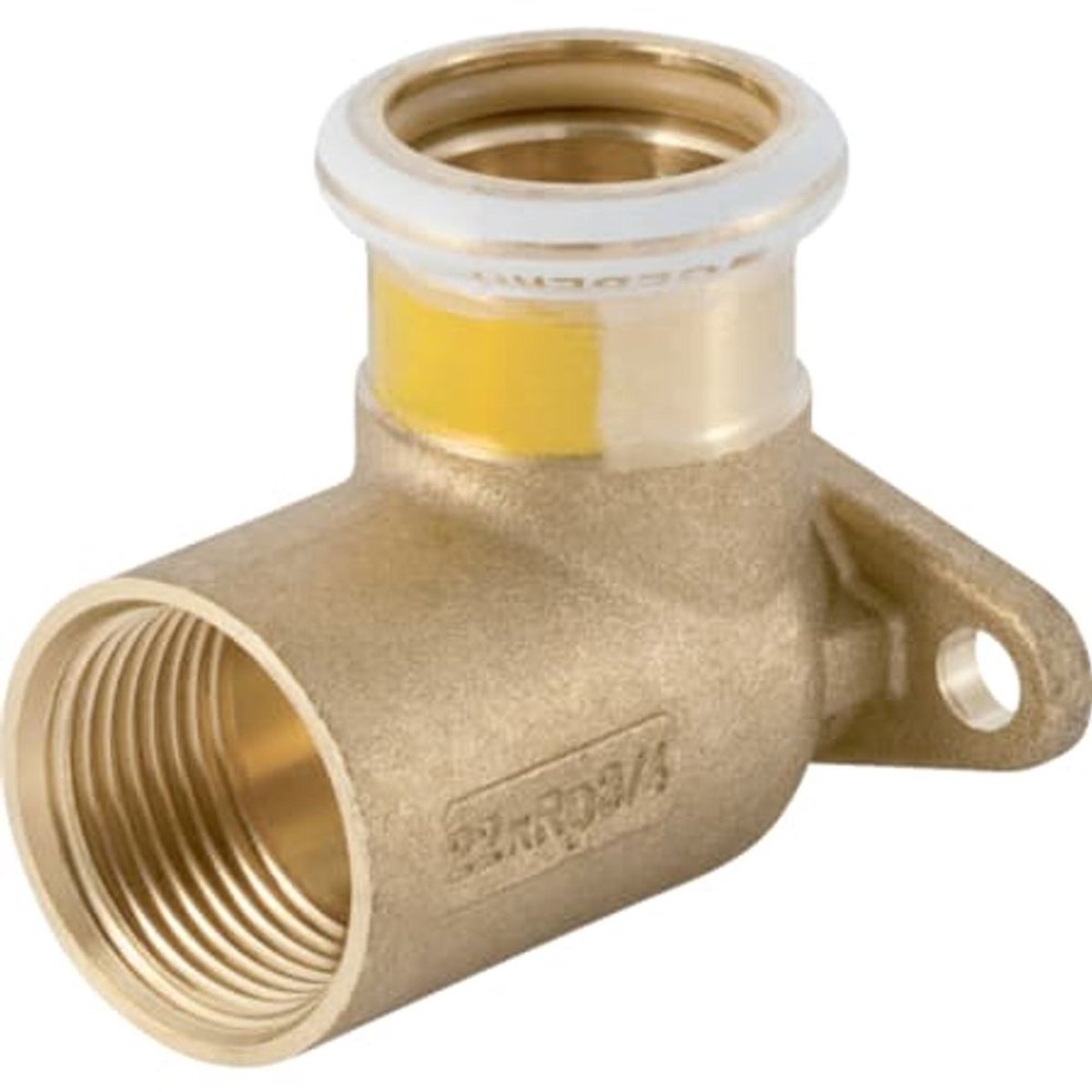 Geberit Mapress koperen aansluitbocht 90° (gas), DN 15, 34732