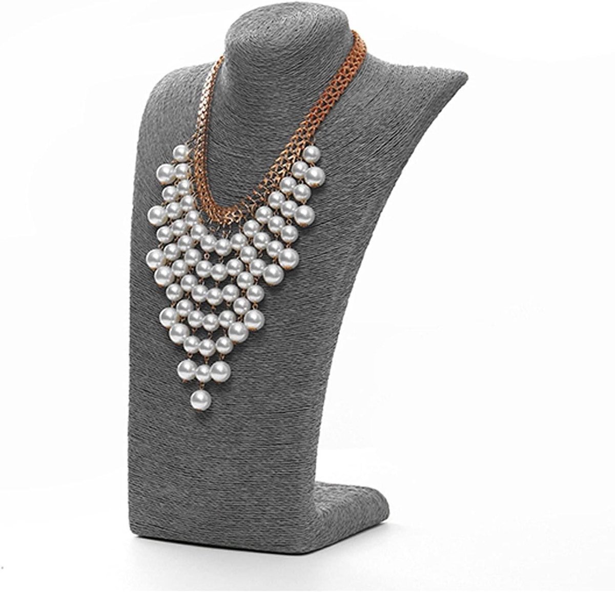 Sieraden Display - Hanger Houder - Juwelen Tonen - Stijlvolle Presentatie - 19 x 22.5 cm - Grijs