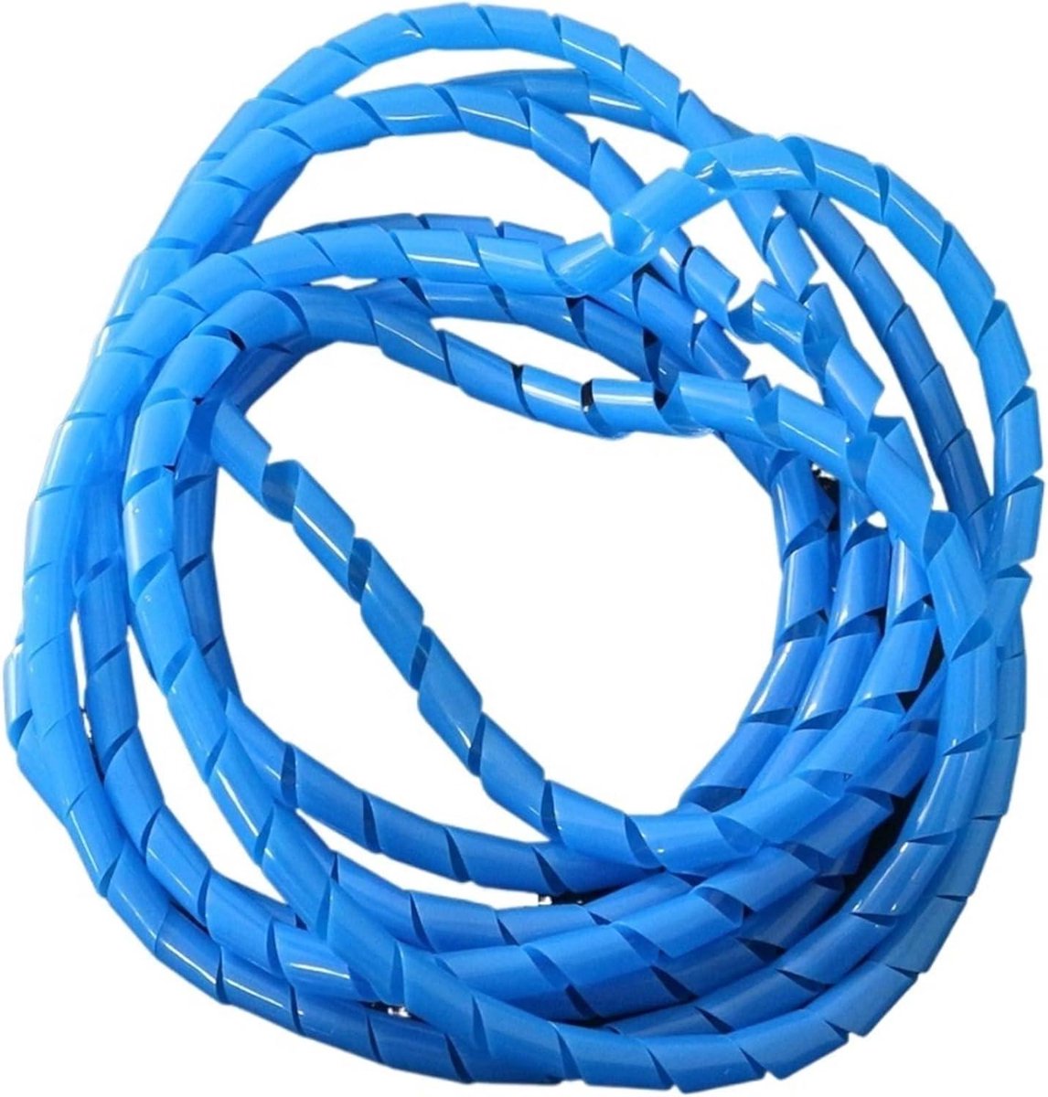Spiraalkabelbeheer - Kabelbescherming - Werkplek Organiseren - Flexibel Ontwerp - 10 Meter - Blauw