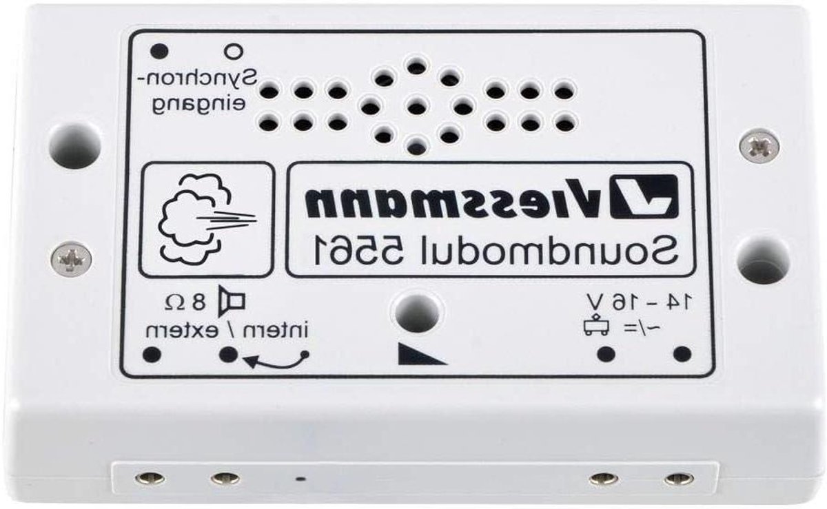 Geluidsmodule Modelbaan - Hobby Geluid - Scènes Verrijken - Interne Luidspreker - 14x6x3 cm - Grijs