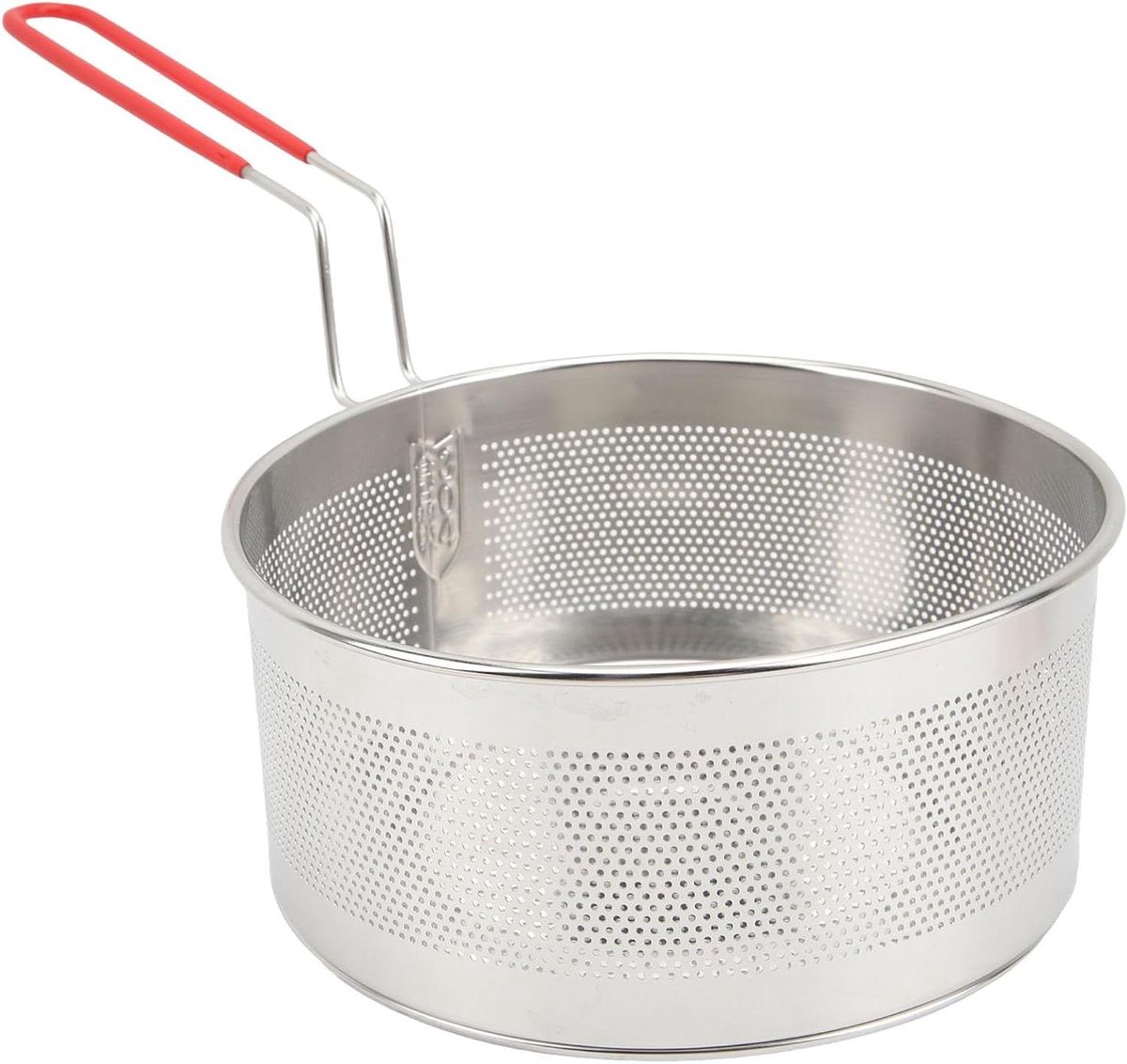 Frituurmand RVS - Friteusemand Keukengerei - Frituren van Snacks - Vaatwasserbestendig - 198 cm - Zilver