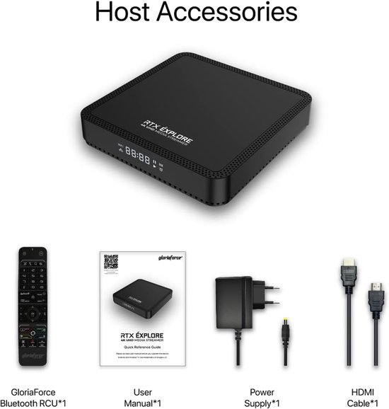 4K UHD Speler - Smart Media Box - Films Kijken - Android 11 - 2GB RAM 16GB - Zwart — afbeelding 4