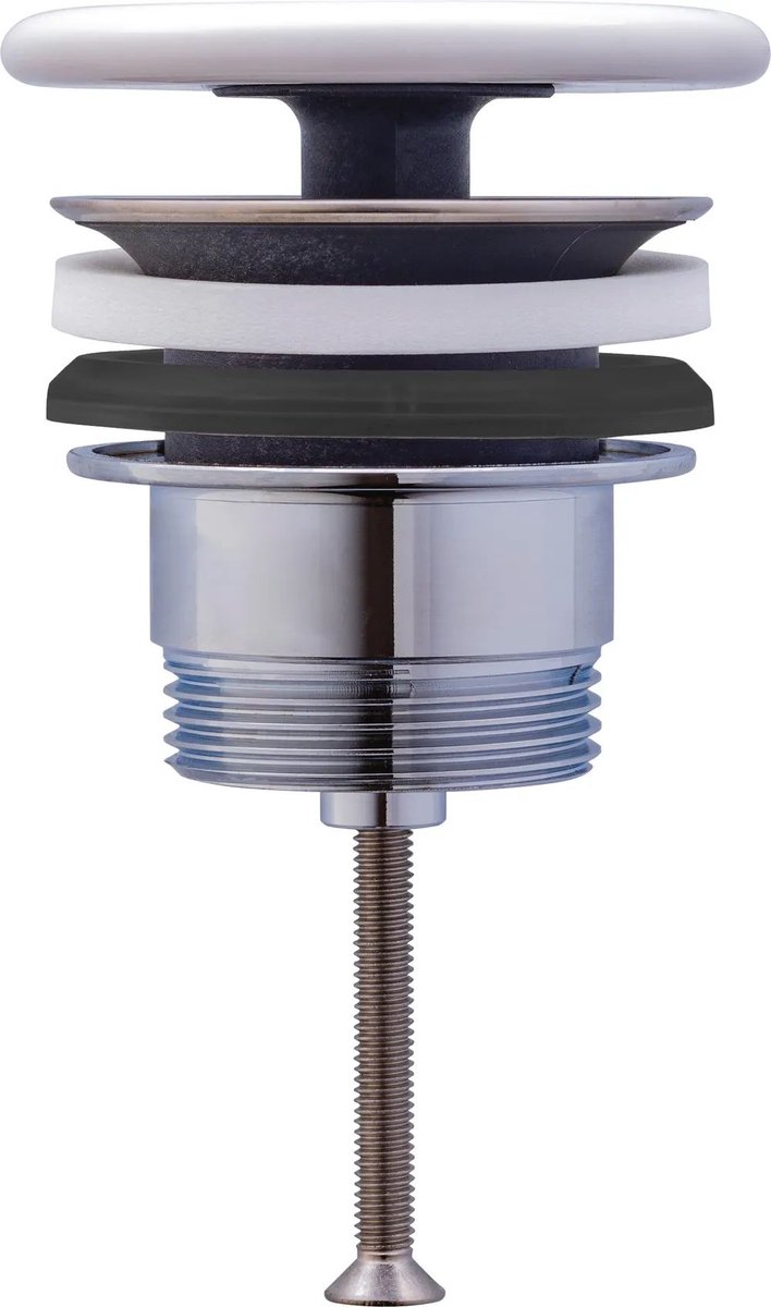 Duravit Toebehoren - Niet-afsluitbare afvoerplug 1 1/4, wit 0050750000