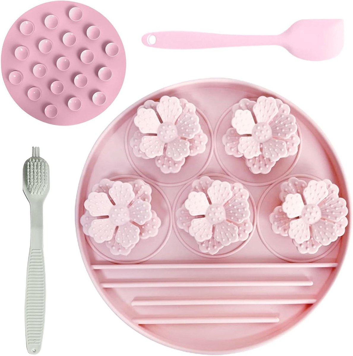 Likmat voor honden - Licky Slow Food Pad met zuignap, Slow Food Pad voor Licky Fun, Cat Treats Food Mat voor Kleine Middelgrote Honden