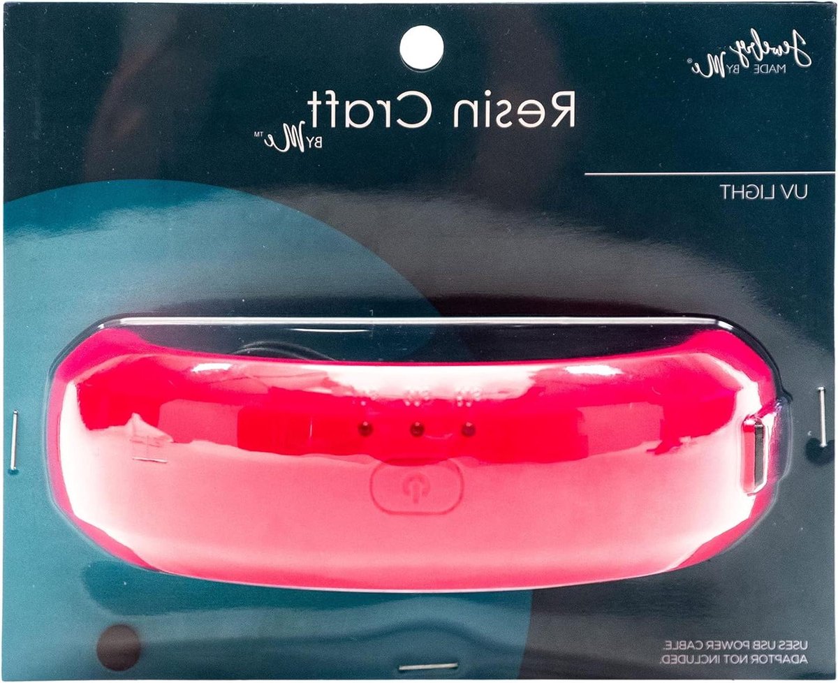 UV Hars Lamp - Mini UV Lamp - Sieraden Maken - Snelle Uitharding - 5.7x2.2x7 inch - Wit