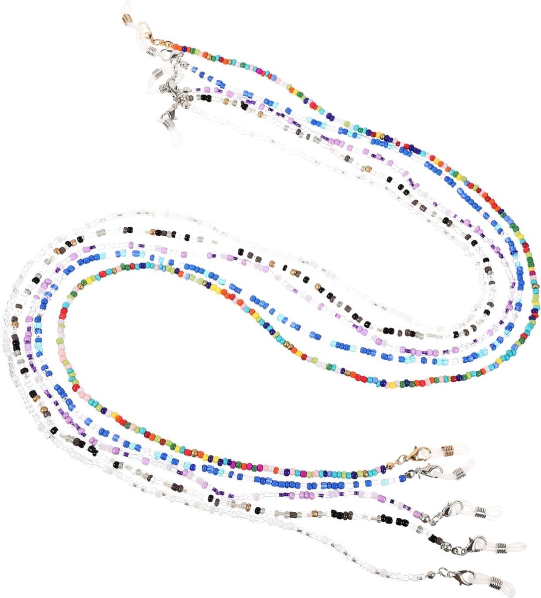 BESTYASH 5pcs Sunglasses Chain Lanyard Eye Glass Chain Eyeglass Chain Glasses Lanyard Women Mask Lanyard Glasses Necklace For Women Eyeglasses Necklace Lanyard For Glasses Mask, Assorted Color