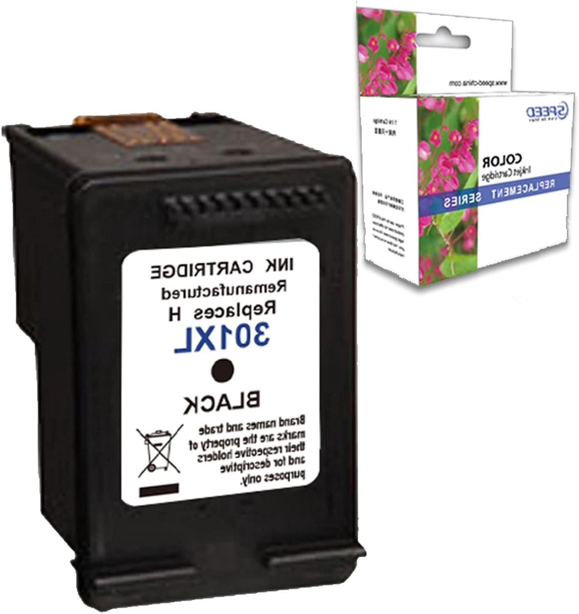 Cartridge Compatible with HP 301 XL Black Printer Deskjet 1050 2050 2050 1000