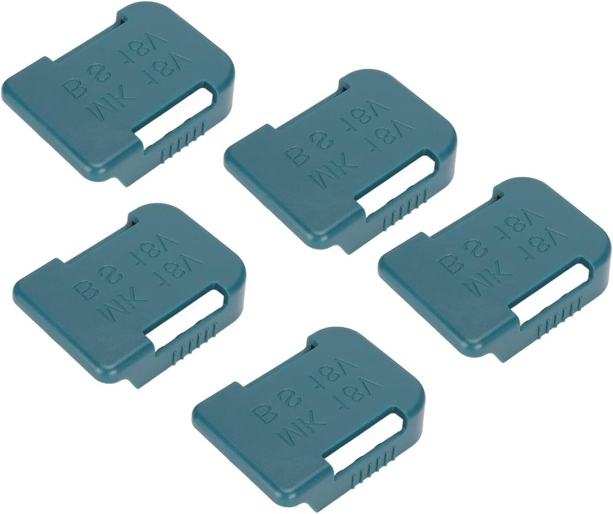 Accuhouders - Batterij Organizers - Gereedschap Opslag - Duurzaam Kunststof - 5 Stuks - Zwart