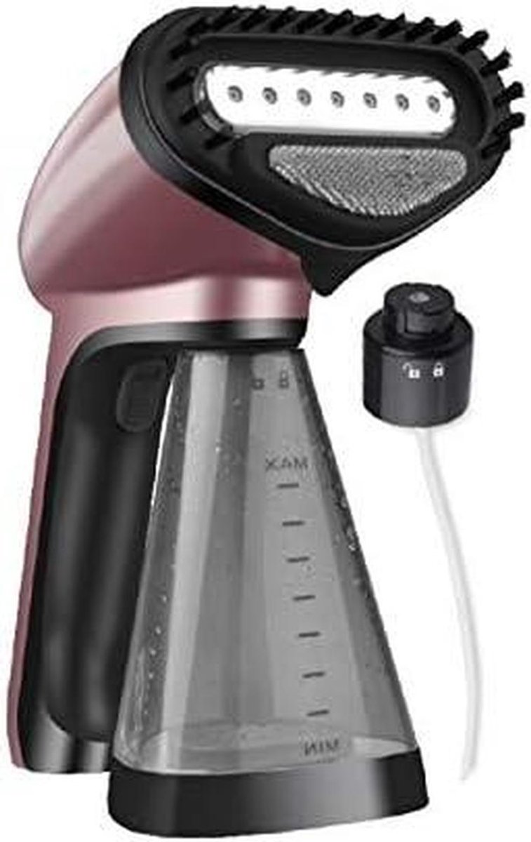 Handstomer Kleding - Stoomapparaat Reis - Kreukels Verwijderen - Compact Lichtgewicht - 500 Gram - Rosé Goud