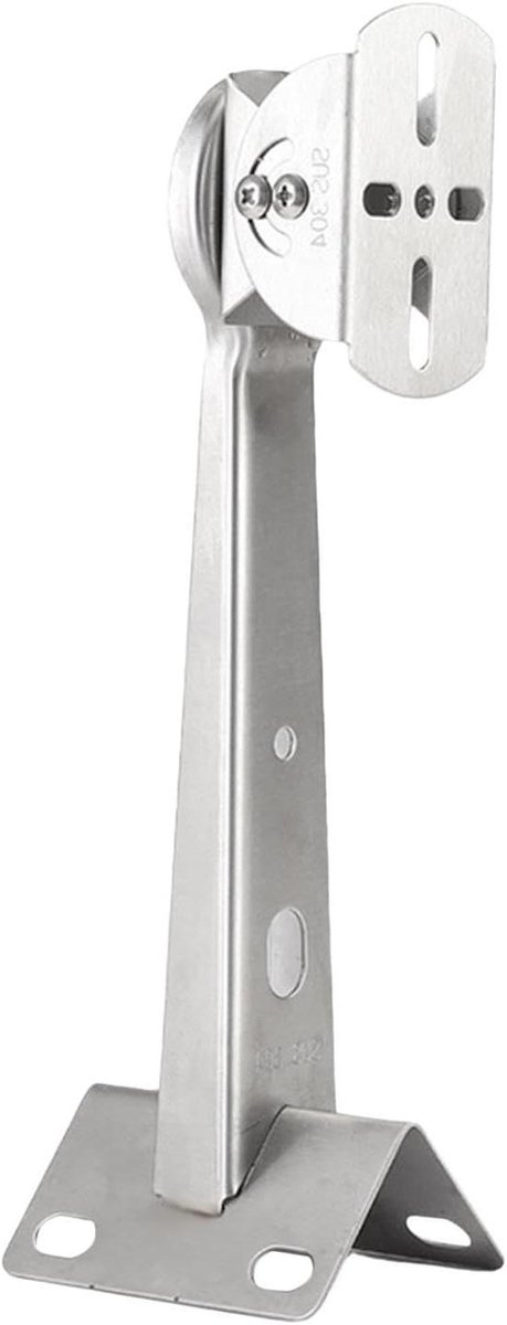 Camera Beugel - Montagehouder - Beveiliging Thuis - Verstelbare Hoek - 26 cm - Zilver