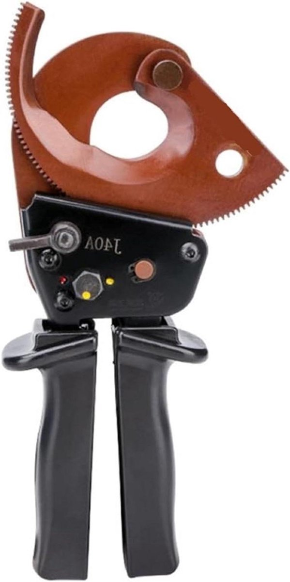 Ratels Kabelknipper - Tang Koper Aluminium - Elektrisch Werk - Efficiënt Ratel Mechanisme - Max 300mm² - J-40a