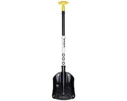Lawineschep - Sneeuwschuiver - Wintersport redding - Telescopische steel - 640 gram - Zwart-wit