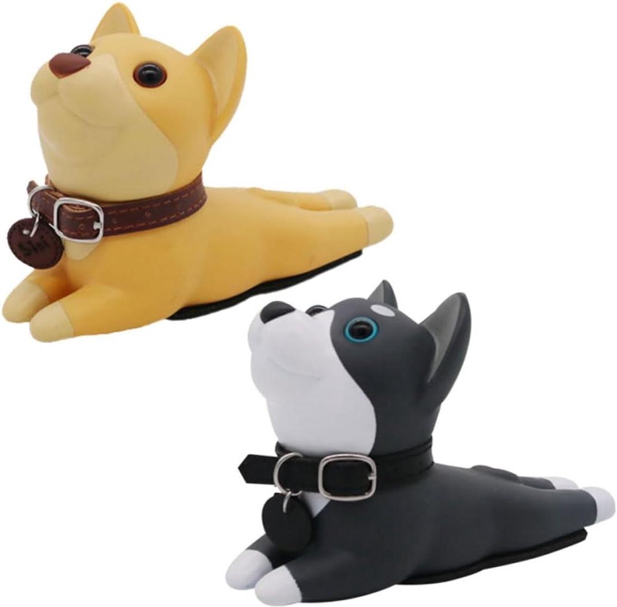 Honden Deurstopper - Deur Wig Deur Stop - Babyveiligheid - Cartoon Hond Vorm - 13x9x9cm - Zoals Getoond