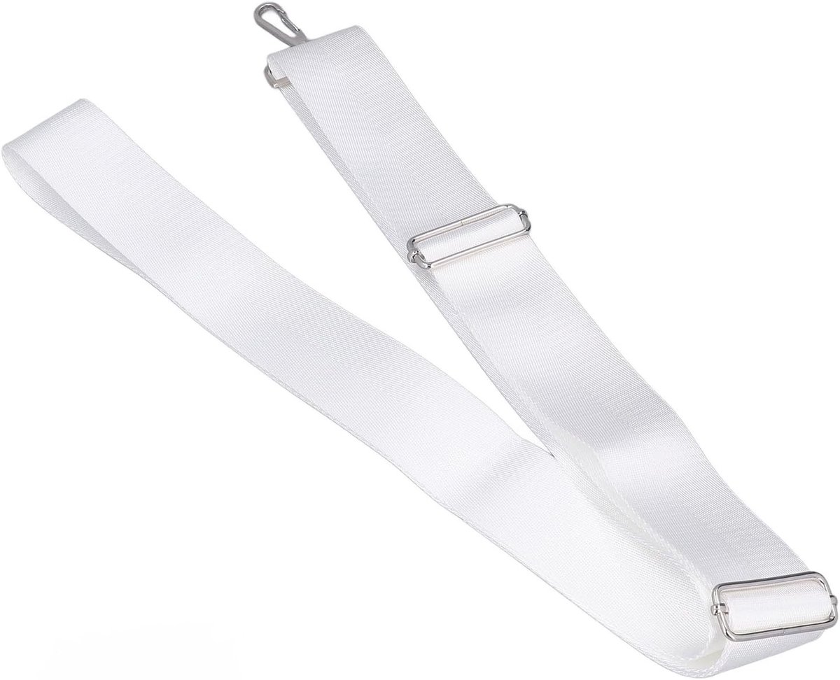 Verstelbare Tennisnet Straps met RVS Gesp, Duurzaam Nylon, Ideaal voor Tennisuitrusting en Training