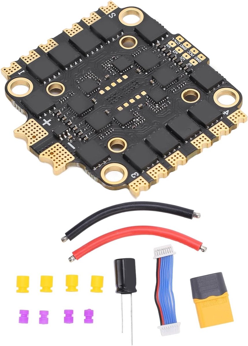 Mini Firmware Controller 4-in-1 45A Elektronische Snelheidsregelaar voor FPV RC Drone met Dubbele Bevestiging en Hoge Prestaties