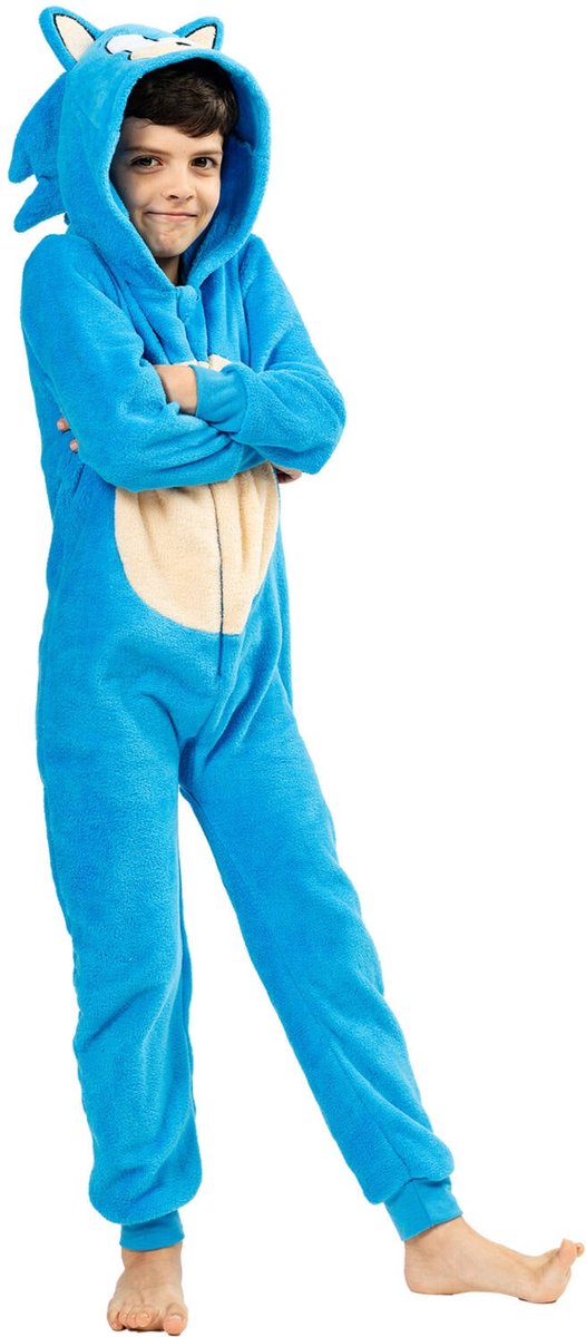 Onesie Sonic Hedgehog Kind Official - 6-8 jaar (116-128cm)