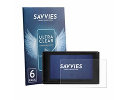 Savvies - Screenprotector voor Luocute S966 - Folie Beschermfolie transparant 6 Stuks
