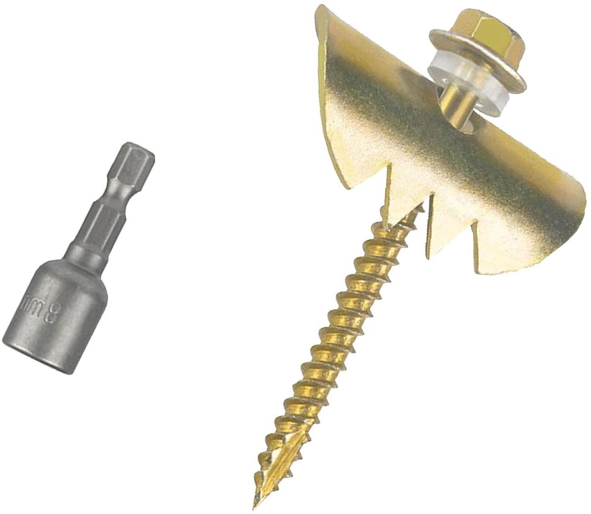 Hekspijkers Set - Draadbevestigers Nieten - Draadomheining Bevestigen - Roestvrij Gegalvaniseerd Staal - 50 Stuks - Zilver