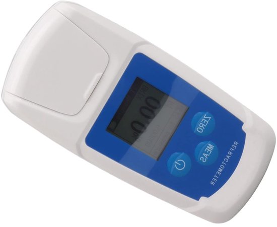 Digital Brix Refractometer, Excellent Chip Sensitive Response Brix Tester HD Backlight Display Convenient to Use Brix Meter Refractometer for Beverage Fruit Sugar van Merkloos	 — afbeelding 5