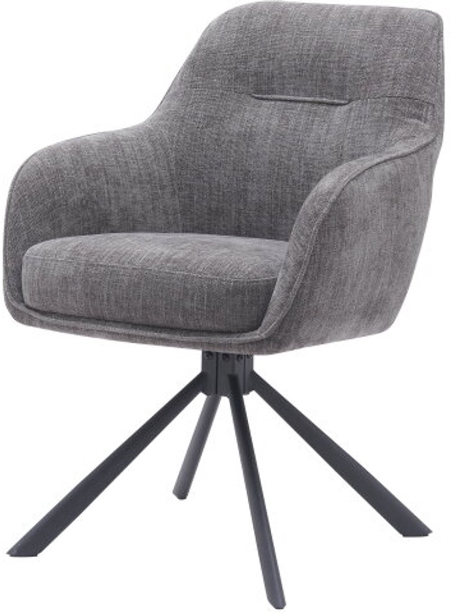 AVOLA ARMCHAIR GRAPHITE - eetkamerstoelen set van 2