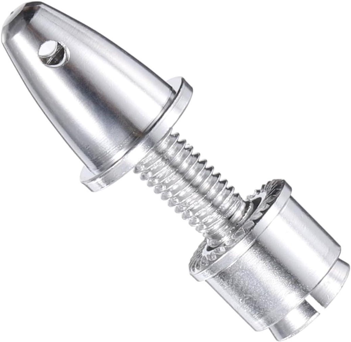 Propeller Adapter - Spinner - RC Vliegtuig - Aluminium Duurzaamheid - 3x5mm - Zilver