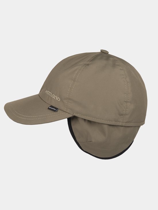 Hatland - Casquette de baseball pour adultes - Morris Gore-Tex - Vert olive - taille M (57CM)
