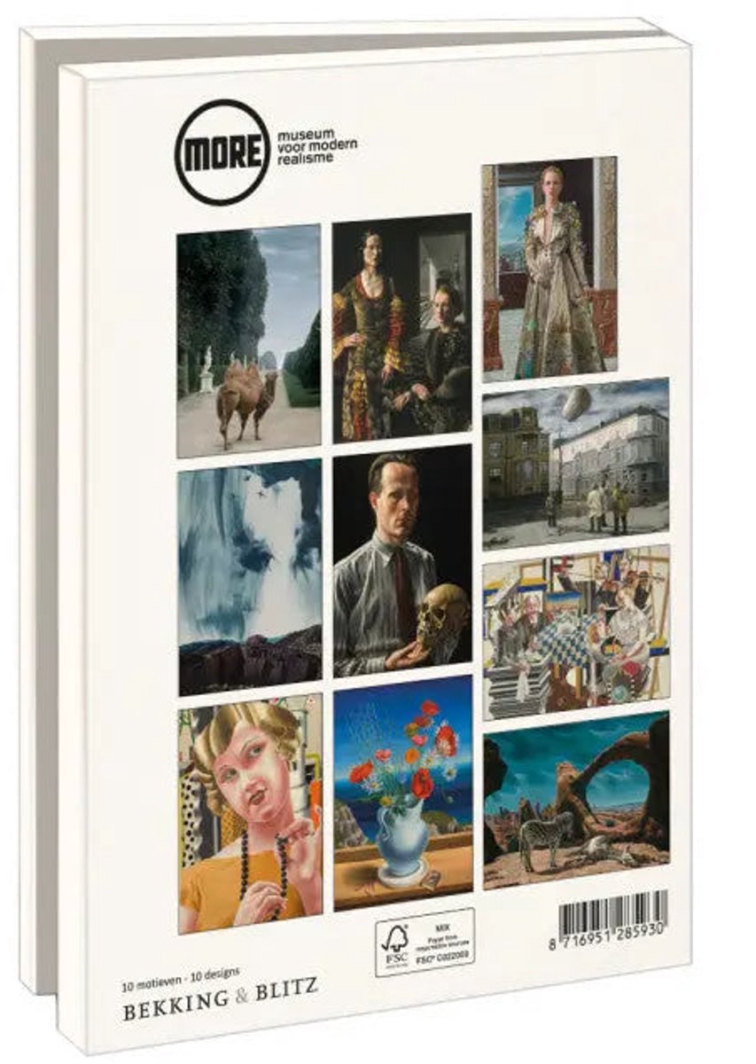 Kaartenmapje Groot: Carel Willink, Collectie Museum More
