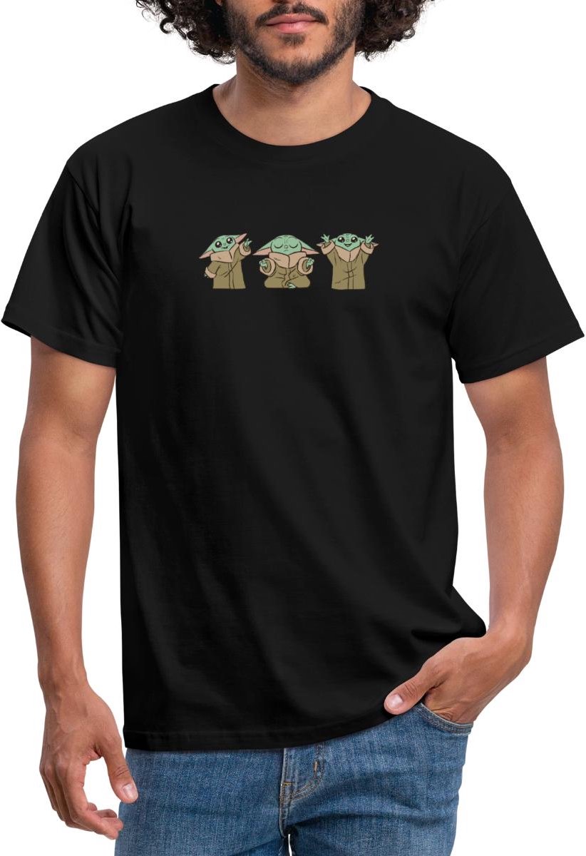 Star Wars Mandalorian Baby Yoda T-Shirt Heren