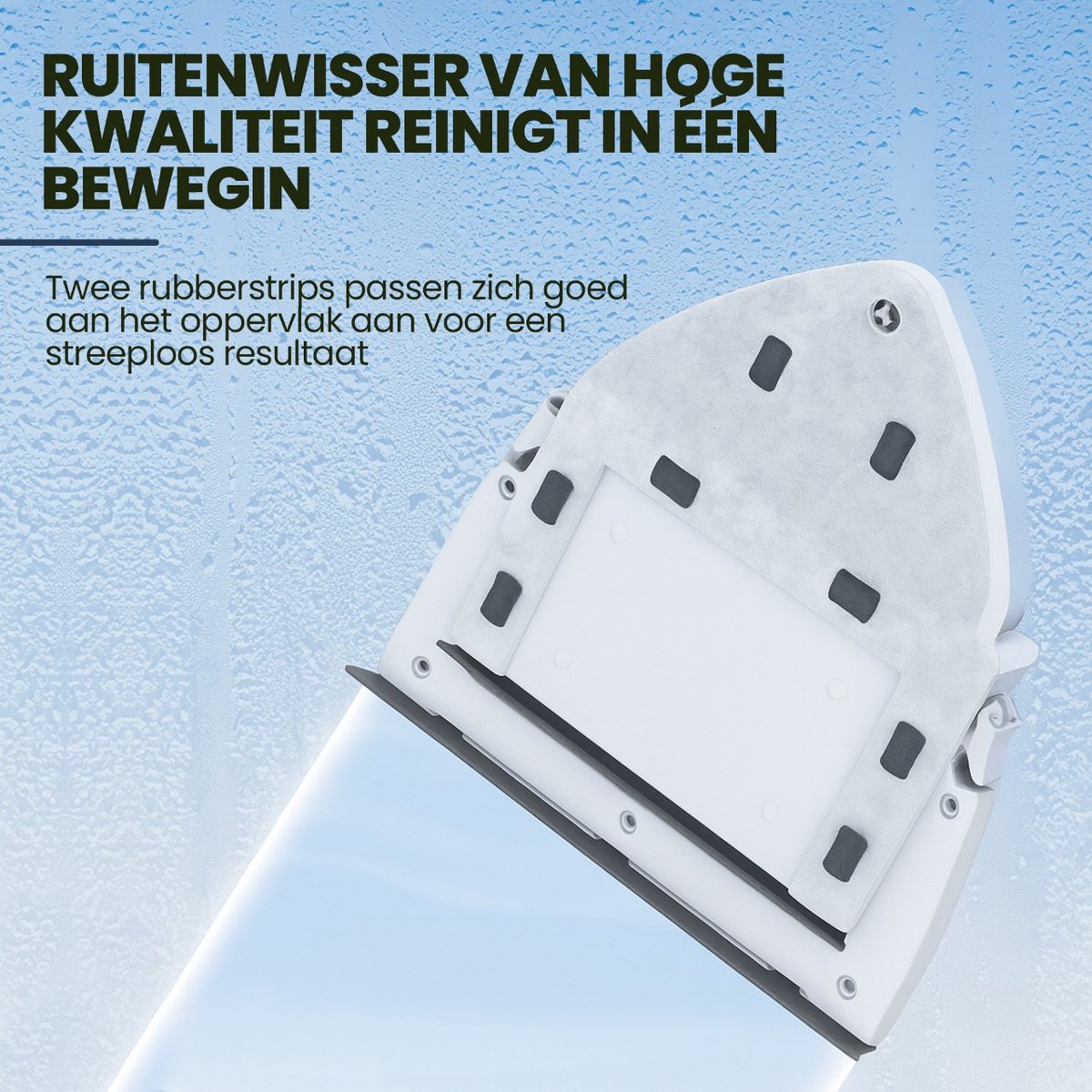 Magnetische ramenwasser voor enkel / dubbel / triple glas - 5-35 mm - Ruitenreiniger - Magneet raamwisser - Raamwasser - Ramenwisser thumbnail 7